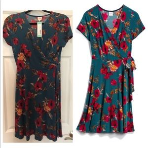 Wrap dress - Kaileigh Arnett Faux wrap knit dress